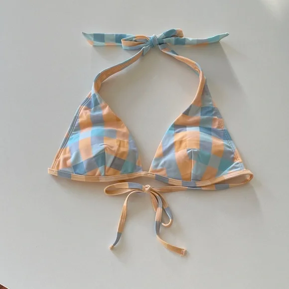 Cupshe Bikini Top Tie Back Halter - Picture 11 of 11